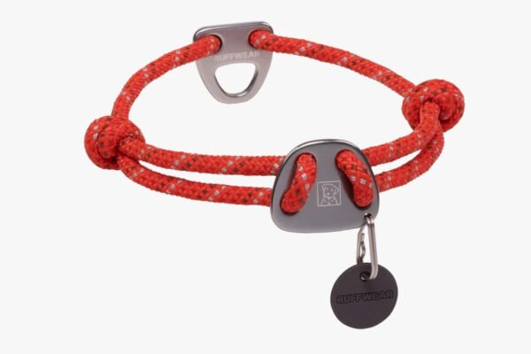 Ruffwear Knot-a-Collar rope dog collar Red Sumac