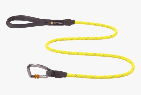 Ruffwear Knot-a-Leash climbing rope leash Lichen Green