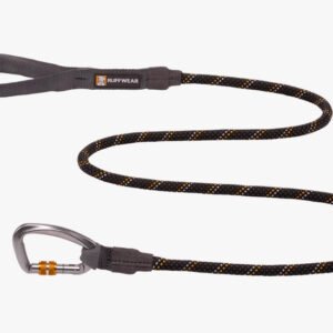 Ruffwear Knot-a-Leash climbing rope leash Obsidian Black