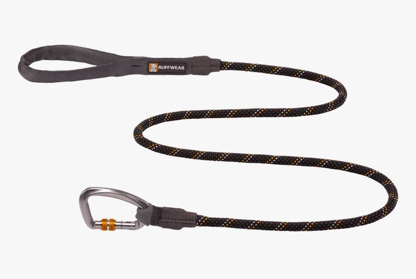 Ruffwear Knot-a-Leash climbing rope leash Obsidian Black
