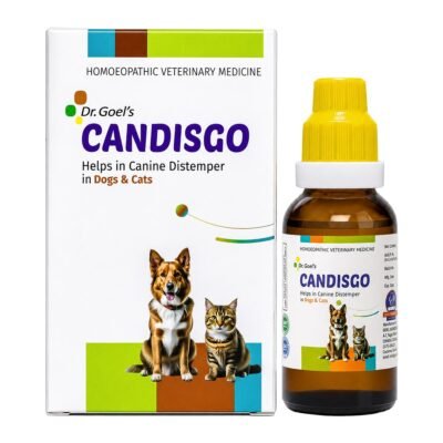 Dr. Goel's CANDISGO Gentle, Natural Support for Canine Distemper — homeopathic veterinary medicine from Dr. Goel's