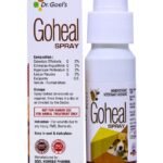 Dr. Goel's GoHeal Spray Fast-Acting Natural Wound Healer & Antiseptic Spray — homeopathic veterinary medicine from Dr. Goel's