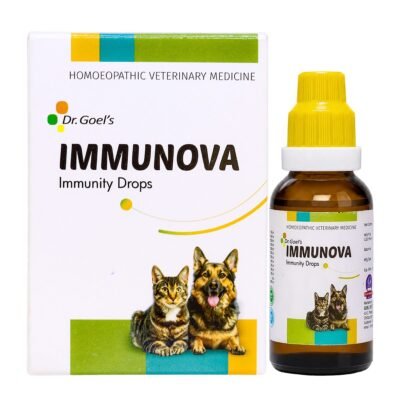 Dr. Goel's IMMUNOVA – Natural Immunity Booster for Dogs & Cats — homeopathic veterinary medicine from Dr. Goel's