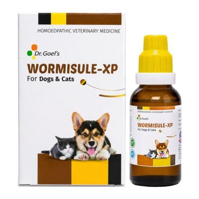 Dr. Goel's WORMISULE XP for PET For Natural Deworming — homeopathic veterinary medicine from Dr. Goel's