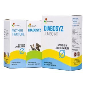 Dr. Goel's DIABOSYZ JUMBO KIT for Pets – Natural Diabetes Care — homeopathic veterinary medicine from Dr. Goel's