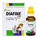 Dr. Goel's DIAFINE DROPS for Pets — Advanced Natural Relief from Diarrhea & Parvo Support — homeopathic veterinary medicine from Dr. Goel's