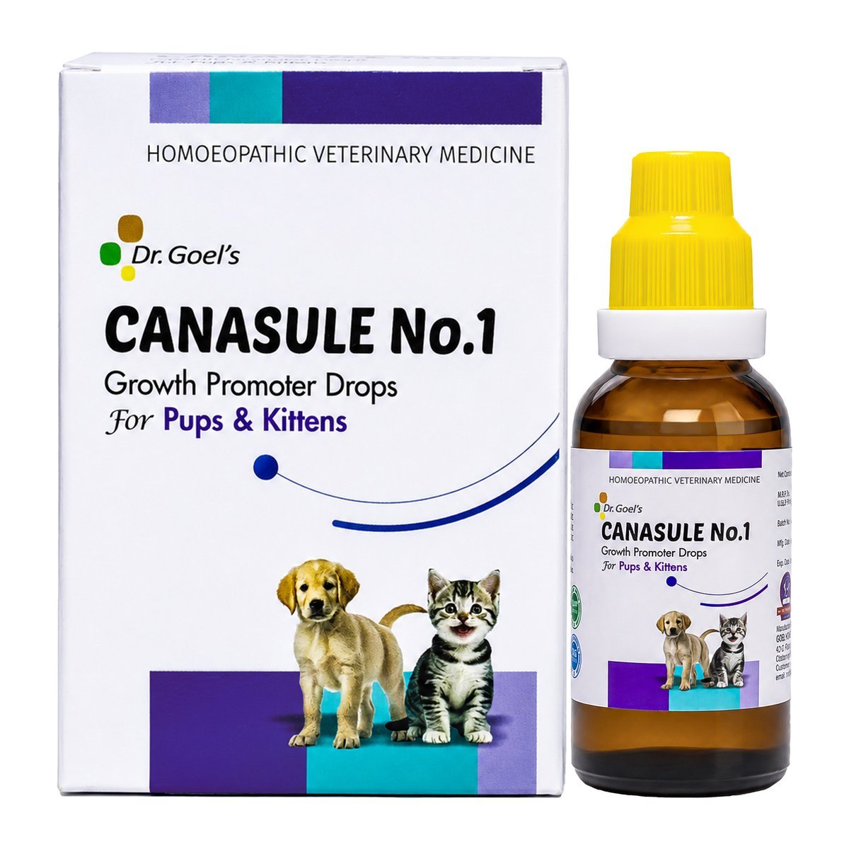 Dr. Goel's CANNASULE NO.1 - Immunity & Growth Enhancer for Pups & Kittens — homeopathic veterinary medicine from Dr. Goel's