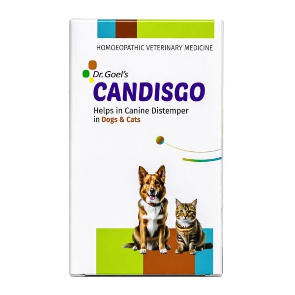 Dr. Goel's CANDISGO Gentle, Natural Support for Canine Distemper pack shot 2