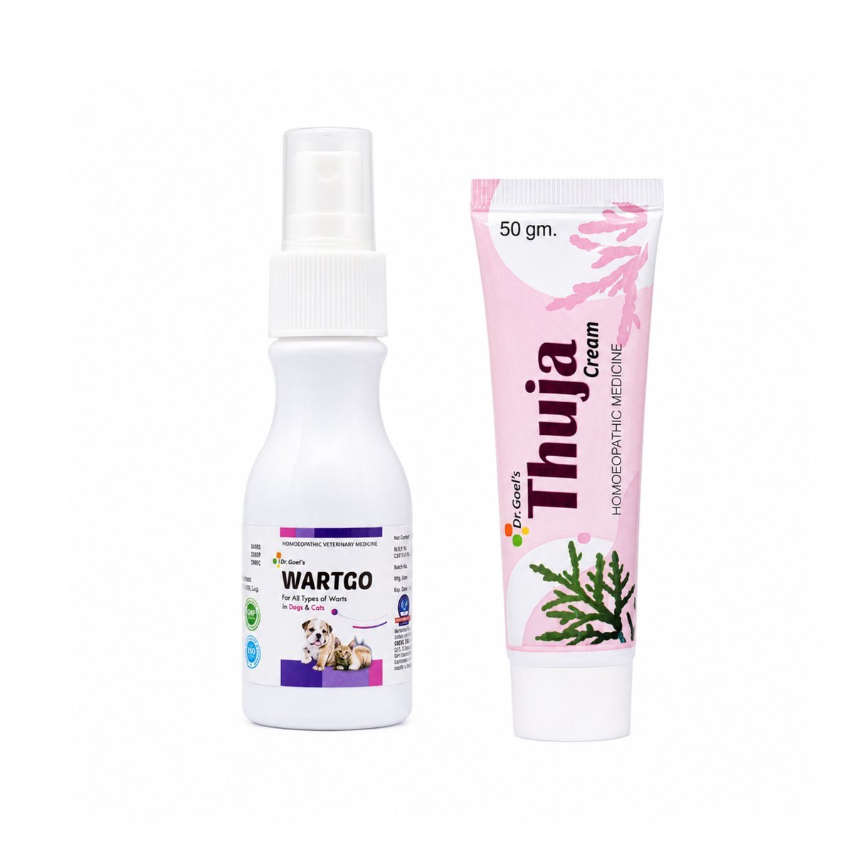 Dr. Goel's WARTGO DROPS for PETS | For Removal of Warts pack shot 2