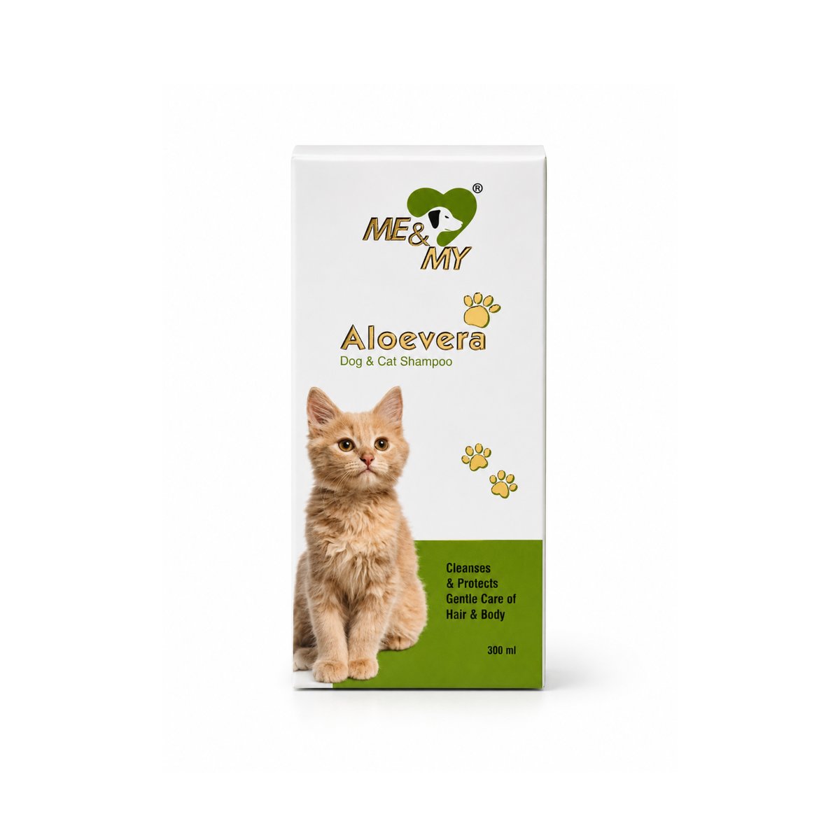 Dr. Goel's Aloevera Pet Shampoo for gentle care of hair and body coat pack shot 2