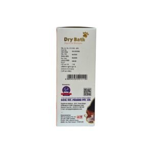Dr. Goel's Dry Bath Pet Shampoo helps pets fresh and hygienic without water pack shot 2