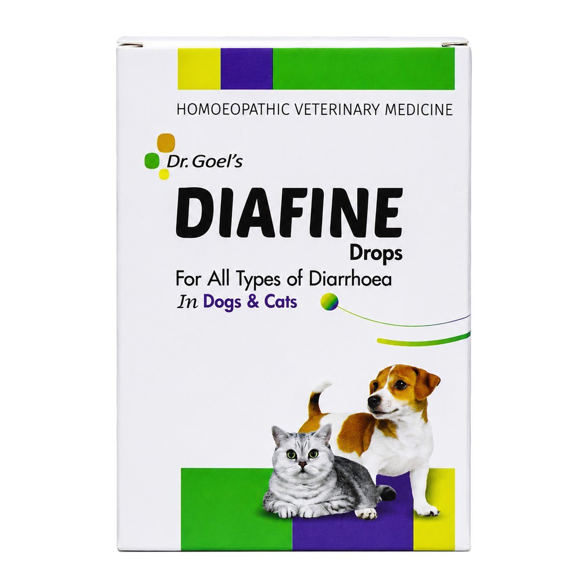 Dr. Goel's DIAFINE DROPS for Pets — Advanced Natural Relief from Diarrhea & Parvo Support pack shot 2