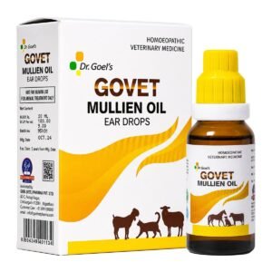 Dr. Goel's GoVet Mullein Oil Ear Drops Natural Relief for Ear Pain, Infections & Inflammation pack shot 3