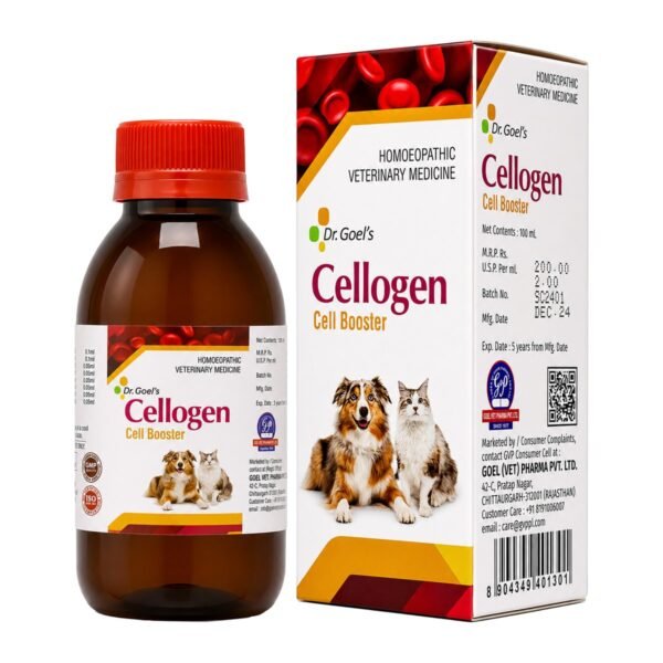 Dr. Goel's CELLOGEN Natural Immunity Booster & Cell Count Support for Pets pack shot 3