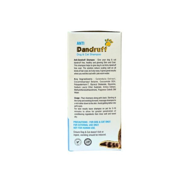 Dr. Goel's Me and MY Anti Dandruff Pet Shampoo helps to get rid of dandruff and dermatitis pack shot 3