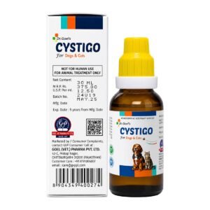 Dr. Goel's CYSTIGO – Fast-Acting Relief for Urinary Pain, UTIs & Kidney Stones in Pets pack shot 3