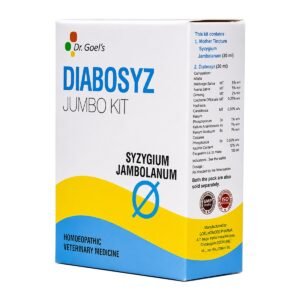 Dr. Goel's DIABOSYZ JUMBO KIT for Pets – Natural Diabetes Care pack shot 3