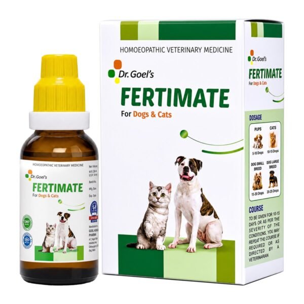 Dr. Goel's FERTIMATE Natural Fertility Support & Hormonal Balance for Pets pack shot 3