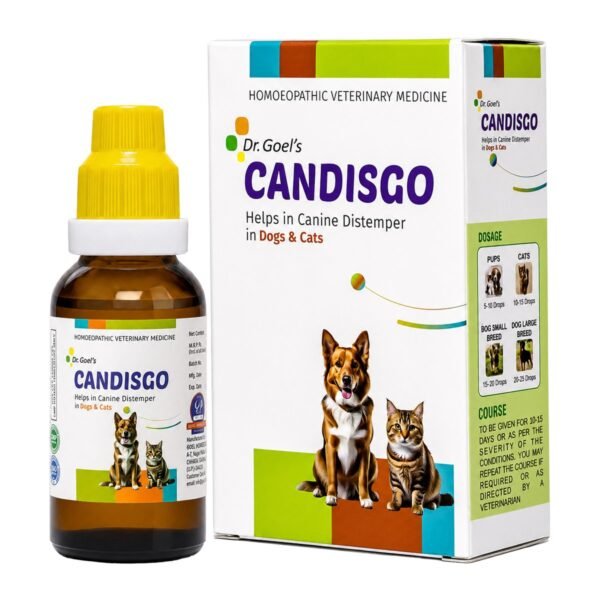 Dr. Goel's CANDISGO Gentle, Natural Support for Canine Distemper pack shot 4