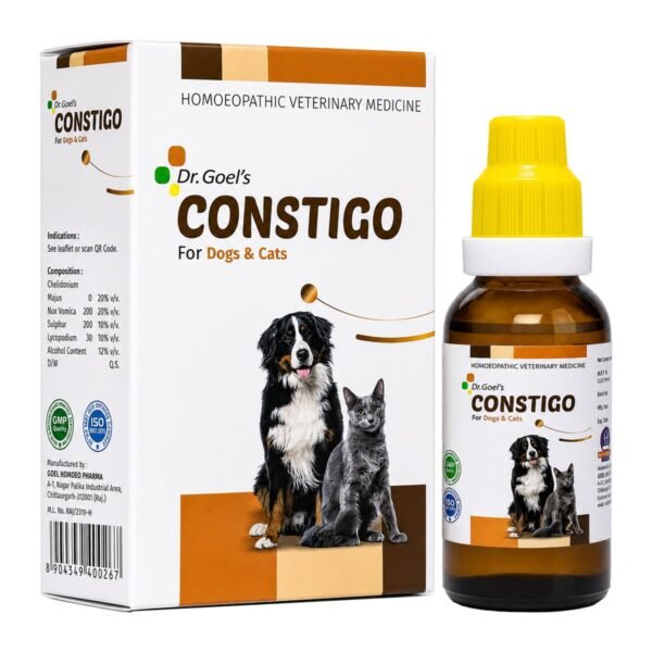 Dr. Goel's CONSTIGO Gentle, Natural Relief for Pet Constipation & Digestive Discomfort pack shot 4