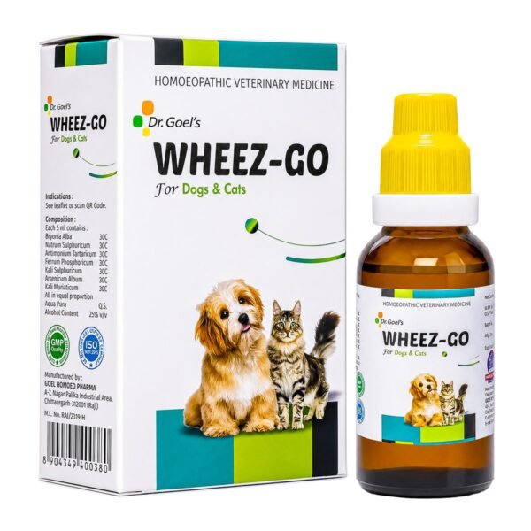 Dr. Goel's WHEEZ-GO for Pet For Cough and Cold pack shot 4