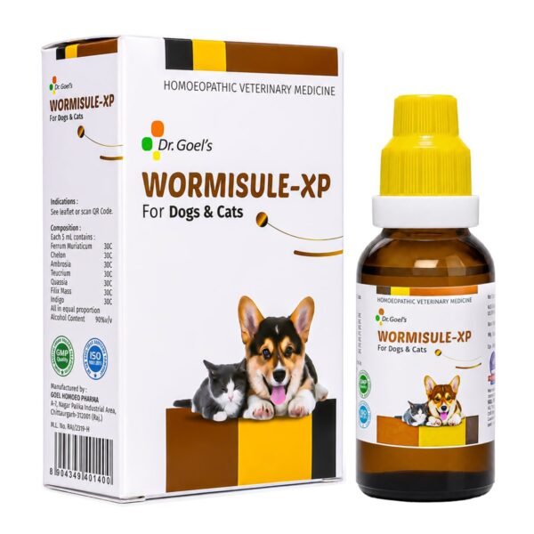 Dr. Goel's WORMISULE XP for PET For Natural Deworming pack shot 4
