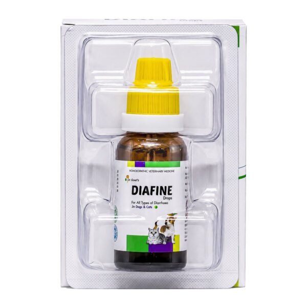 Dr. Goel's DIAFINE DROPS for Pets — Advanced Natural Relief from Diarrhea & Parvo Support pack shot 4