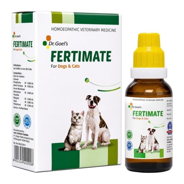 Dr. Goel's FERTIMATE Natural Fertility Support & Hormonal Balance for Pets pack shot 4