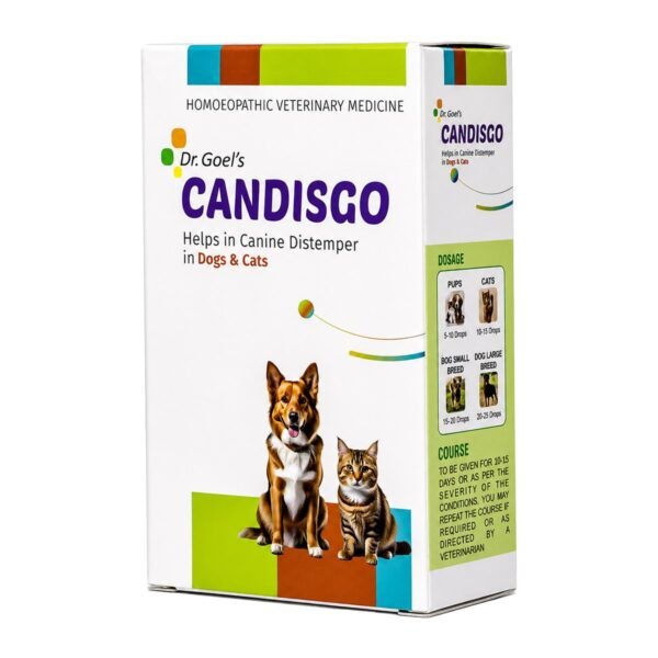 Dr. Goel's CANDISGO Gentle, Natural Support for Canine Distemper pack shot 5