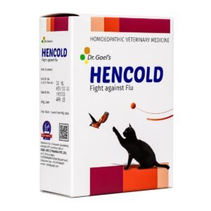 Dr. Goel's HENCOLD Drops for Dogs & Cats Fast-Acting Homeopathic Support for Flu, Cough, Cold & Respiratory Infections pack shot 5