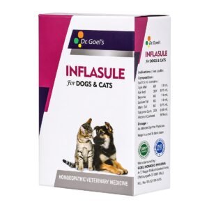 Dr. Goel's INFLASULE – Homeopathic Joint & Anti-Inflammatory Medicine for Pets pack shot 5