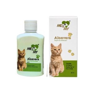 Dr. Goel's Aloevera Pet Shampoo for gentle care of hair and body coat pack shot 5