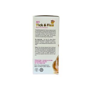 Dr. Goel's Anti Ticks and Flea Pet Shampoo helps to keep free from Ticks, Lice, Flea, Mites pack shot 5